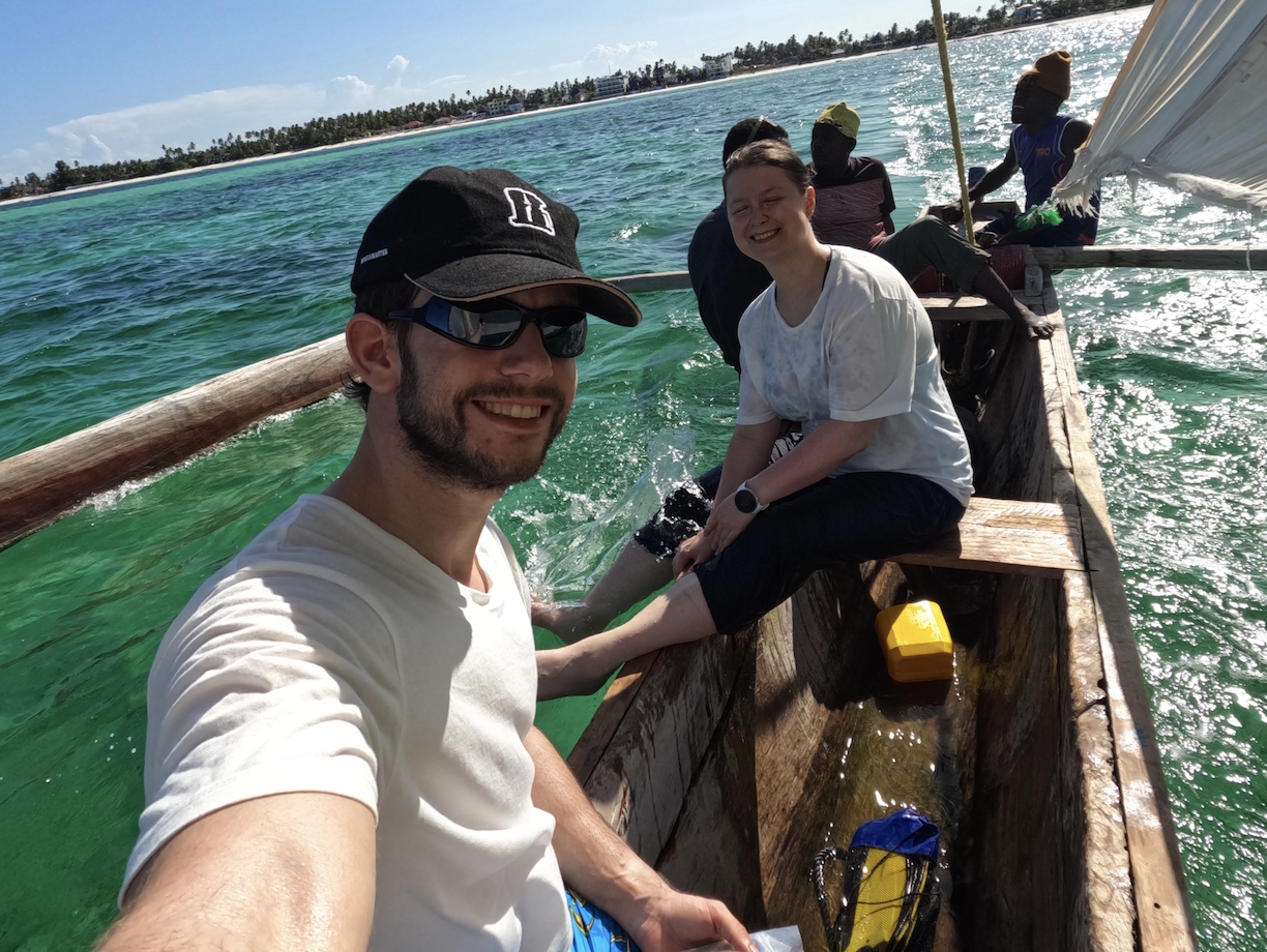 Bilde av Kenneth på ferie med kona i Zansibar